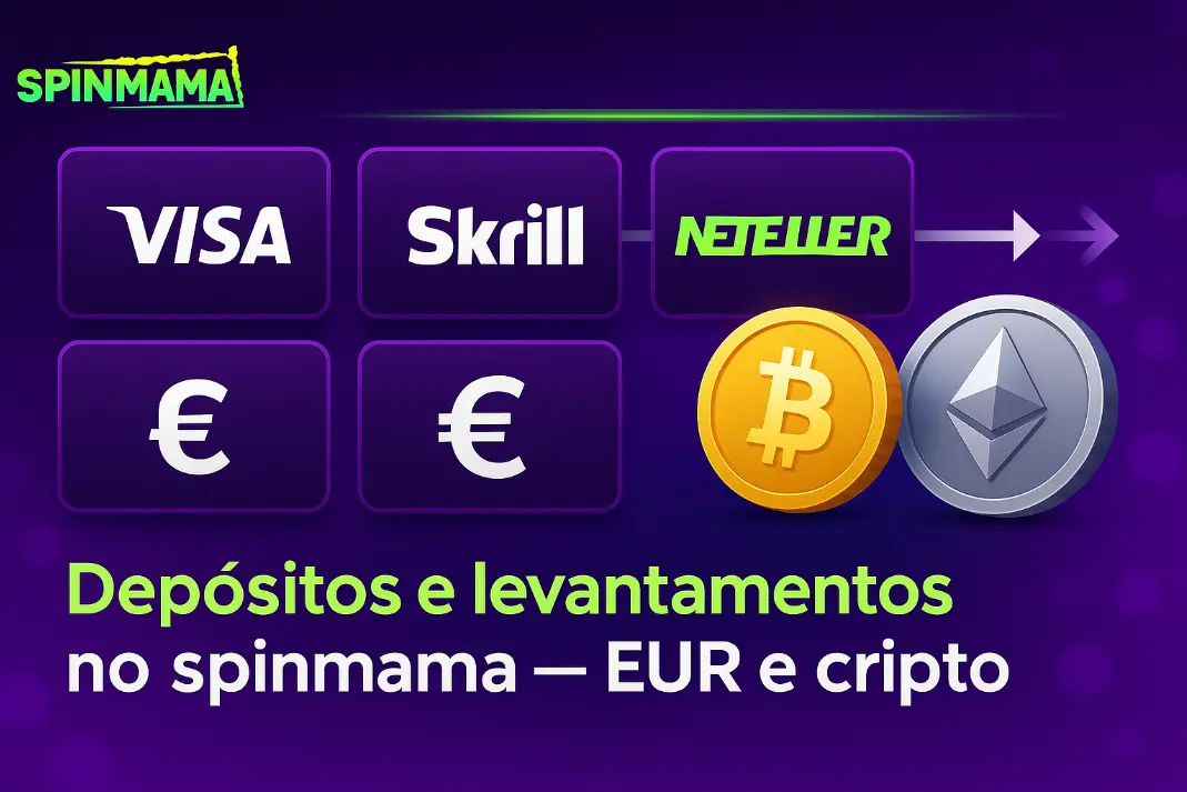 Depósitos, Levantamentos e Moedas Suportadas em Portugal